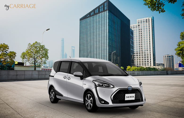 Toyota Sienta Hybrid Best Car Rental in Singapore