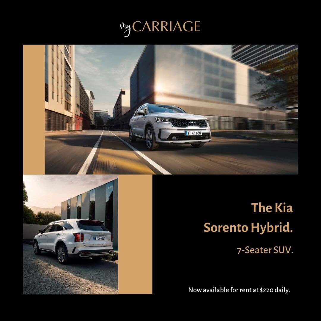 A 7-Seater SUV. Power has evolved with the Kia Sorento Hybrid.