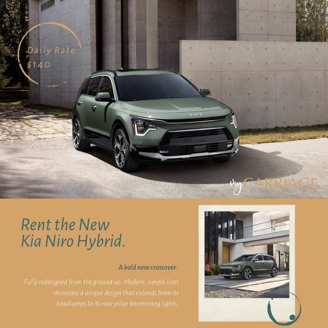 The Kia Niro Hybrid. A bold new crossover.