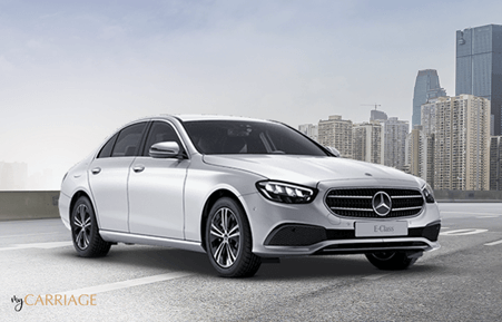 Mercedes-Benz E200 wedding car rental Singapore