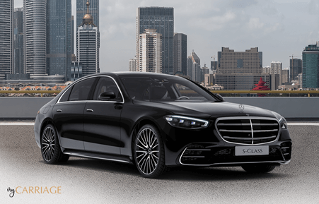 Mercedes-Benz S450L wedding car rental Singapore